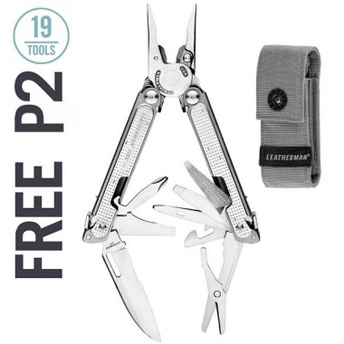 Мультитул Leatherman Free P2 Stainless, 19 инстр-3