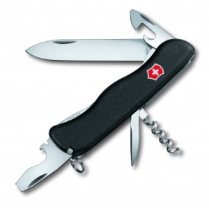 Нож Victorinox Picknicker, 111мм, 11 функций, черный (0.8353.3)