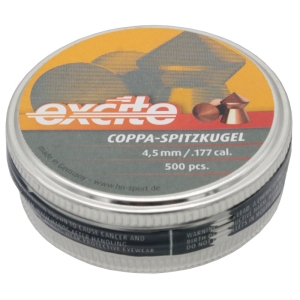 Пульки H&N Exite Coppa Spitzkugel калибр 4,5 мм 500 шт - 1