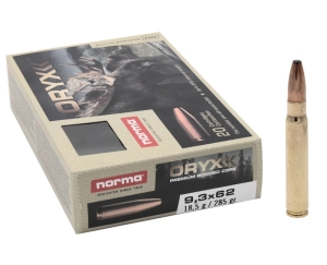 Патрон 9,3х62 Norma 18,5 Oryx - 1