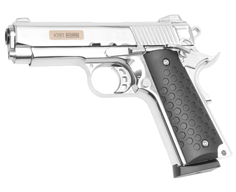 Kurs - пистолет сигнальный K1911 compact калибр 10ТК хром - 1.jpg Kurs - пистолет сигнальный K1911 compact калибр 10ТК хром - 1.jpg