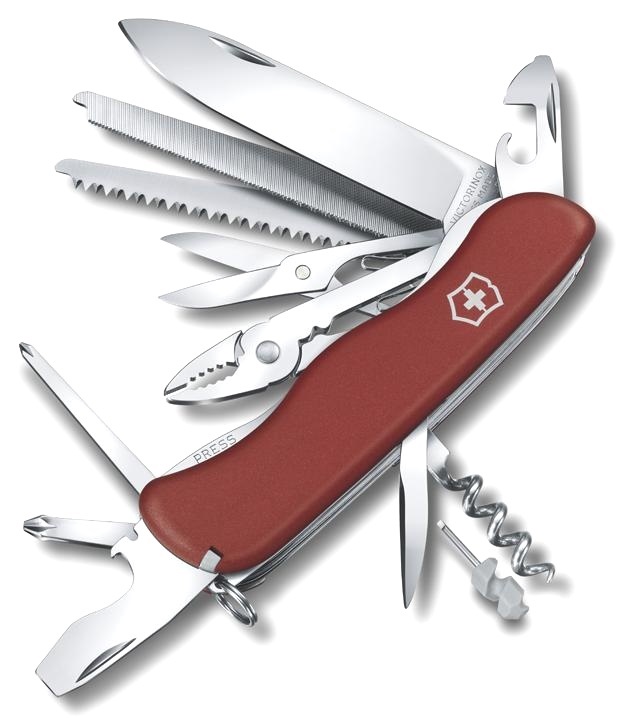 Нож Victorinox Work Champ, 111мм, 21 функция, красный.jpg Нож Victorinox Work Champ, 111мм, 21 функция, красный.jpg