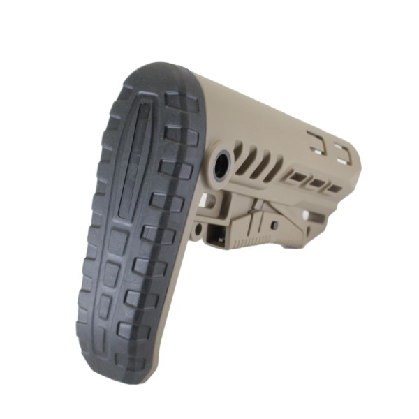 Телескопический приклад TBS COMPACT, DLG Tactical (Com-Spec песочный)-3