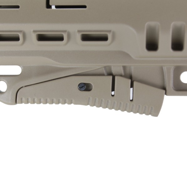 Телескопический приклад TBS COMPACT, DLG Tactical (Com-Spec песочный)-2