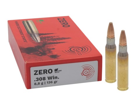 Патрон 308 Win Geco Zero 8,8 г - 1